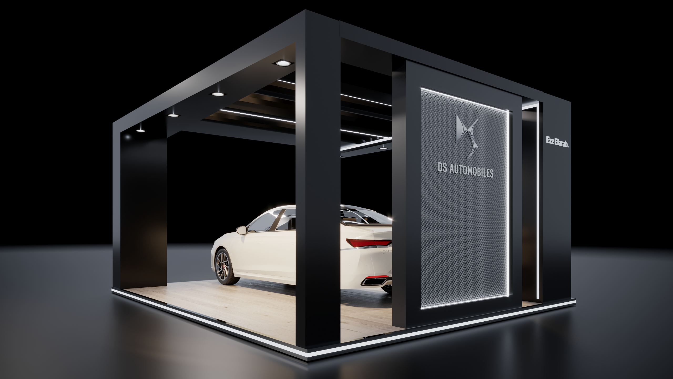 DS AUTOMOBILES BOOTH 3D 设计丨埃及丨Event House Egypt-5