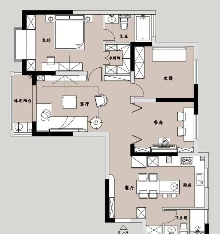 蓝鸢 · 现代精致家居设计-33