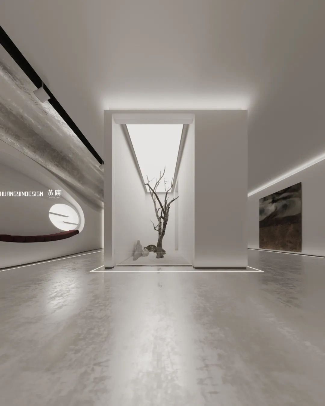 壹等艺国际涂料银泰展厅丨中国台州丨黄寅设计事务所-34