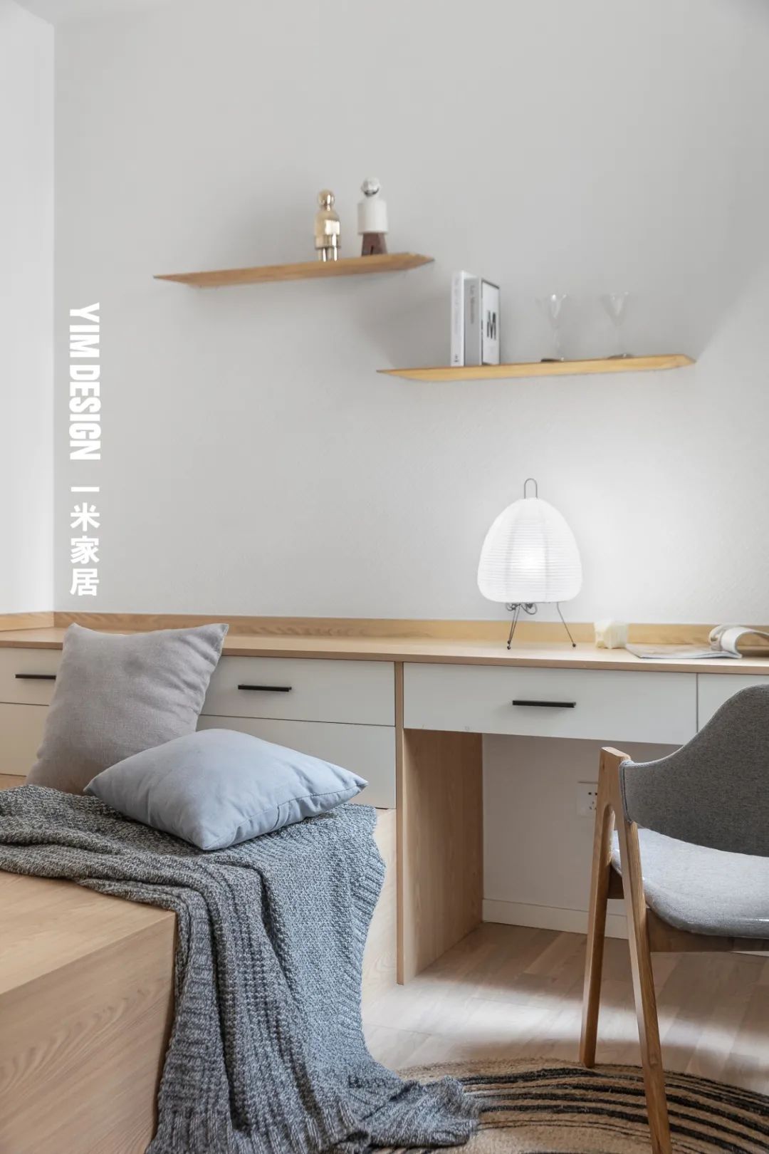 日式混搭风,原木与白的纯净世界丨一米家居-43