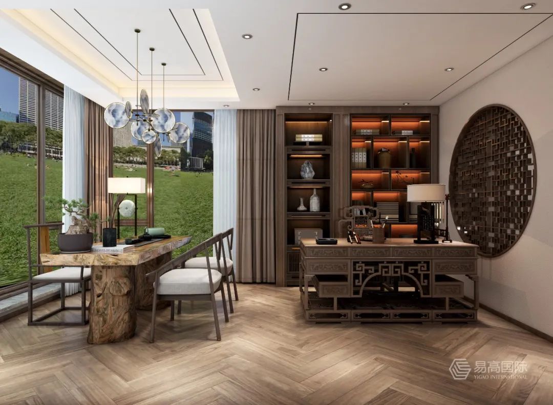 新中式别墅设计,武登高打造 460㎡优雅奢华空间-41