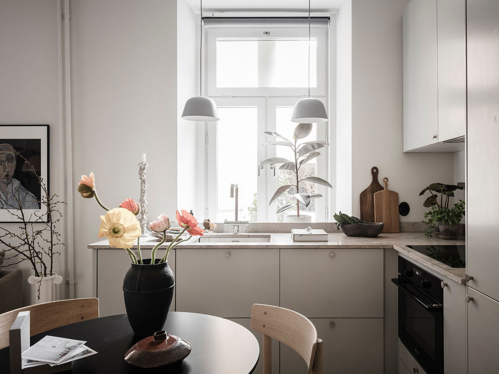 瑞典 28 平米精致蜗居 | 功能分区、迷你风格两不误-10