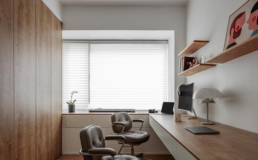 温暖秋日之家 · 二手房高饱和墙绘改造-55