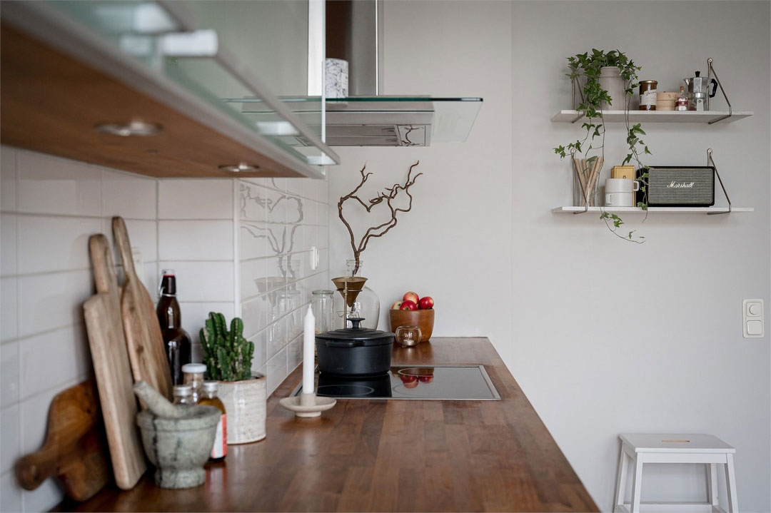 斯德哥尔摩郊区优雅暗色调公寓-20