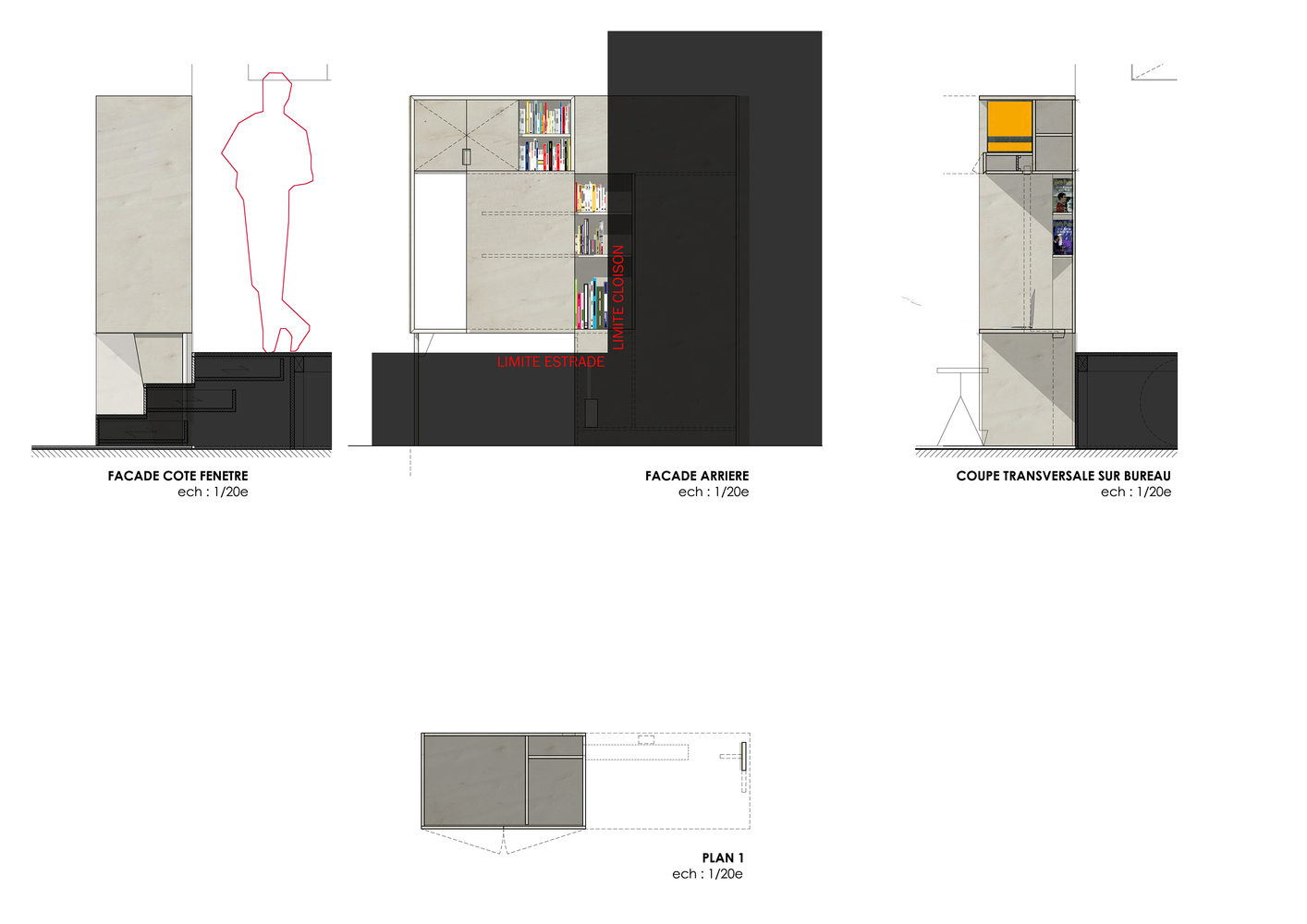 巴黎古宅中的 24 平米舒适公寓-33