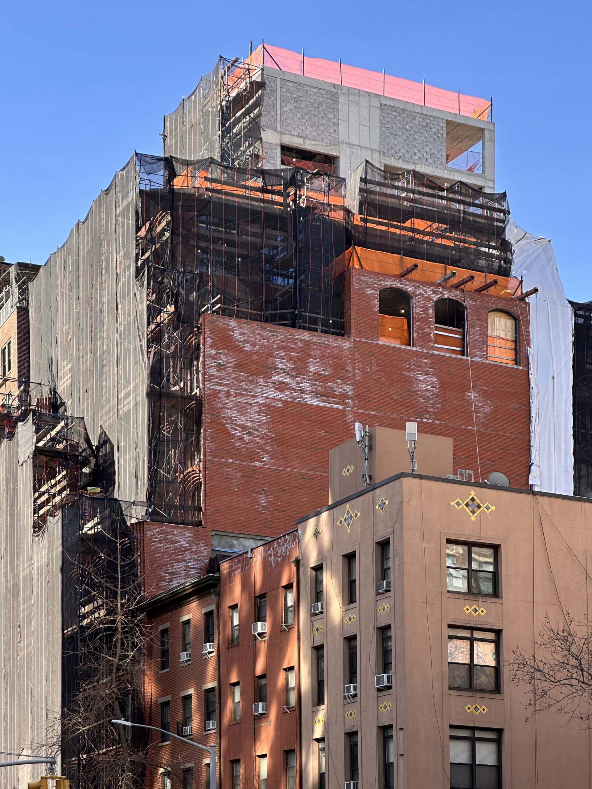 64 University Place's Brick Façade Progresses in Greenwich Village, Manhattan - New York YIMBY-1
