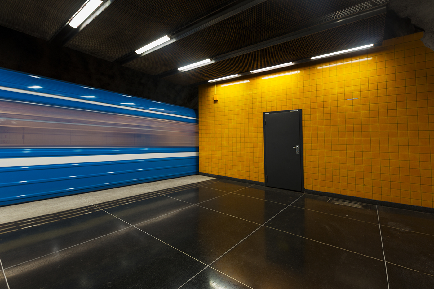 Stockholm Subway II 车站设计丨瑞典斯德哥尔摩丨Calle Artmark-6