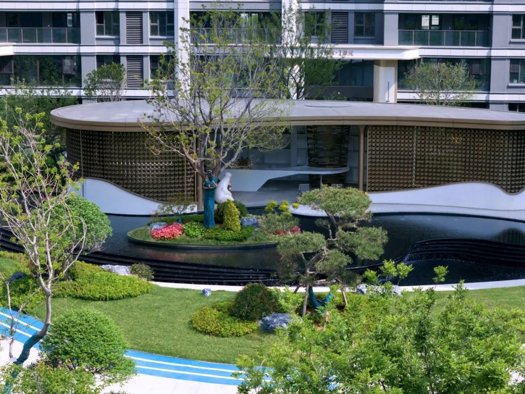 青岛润诚天悦华府大区丨中国青岛丨东易奇思-40