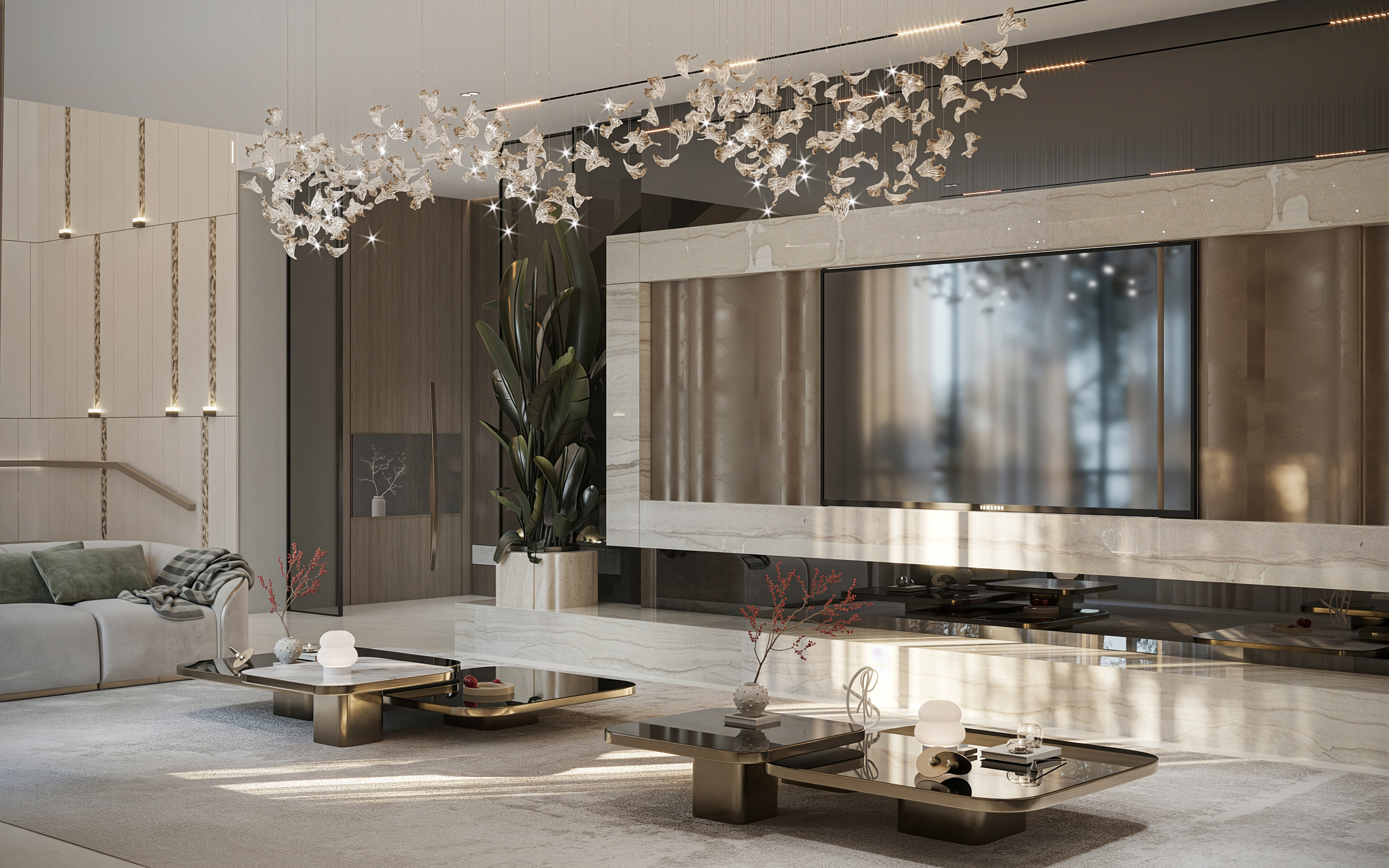 Modern Villa ground floor in KSA-16