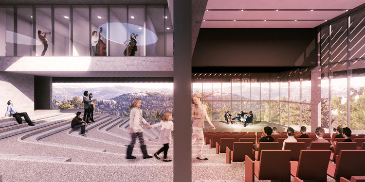 以色列音乐学校设计展现声学与景观融合之美-9