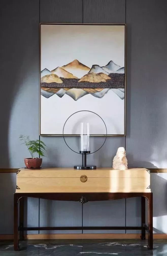 新中式玄关设计,打造雅致生活艺术-24