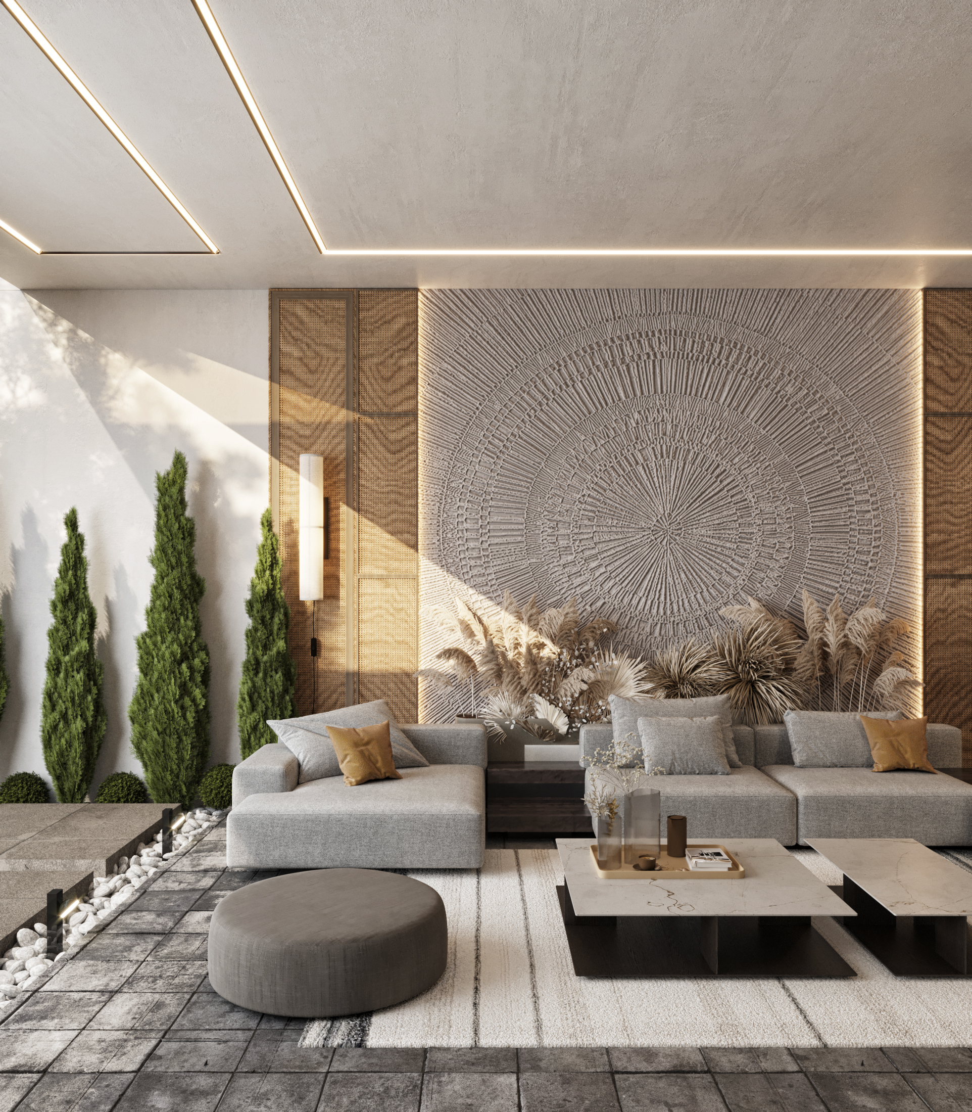 GARDIN IN PRIVATE VILLA-3