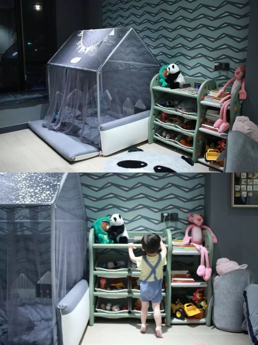 80后辣妈的魔性装修,280㎡摩登现代 韩鸣-43