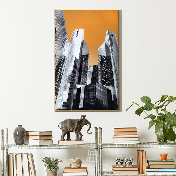 北欧风客厅装饰画设计，打造简约艺术空间-12