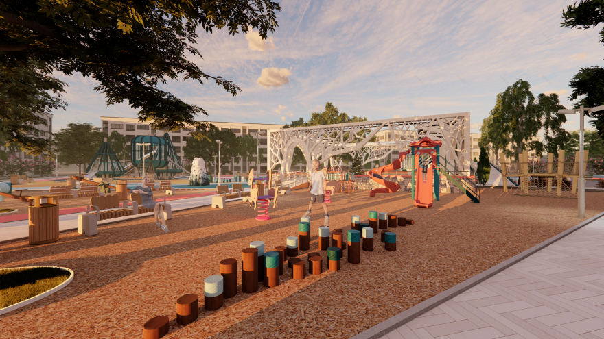 小区环境美化项目丨Александров Богдан等五人-7