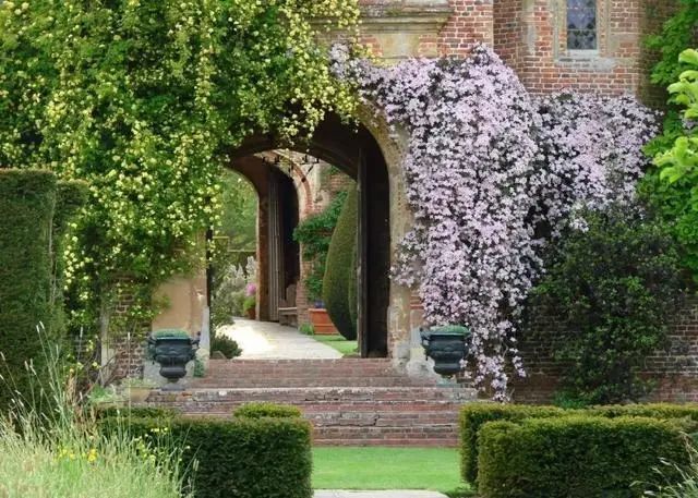 一个设计,一个栽种,夫妻协力打造的复古花园-17