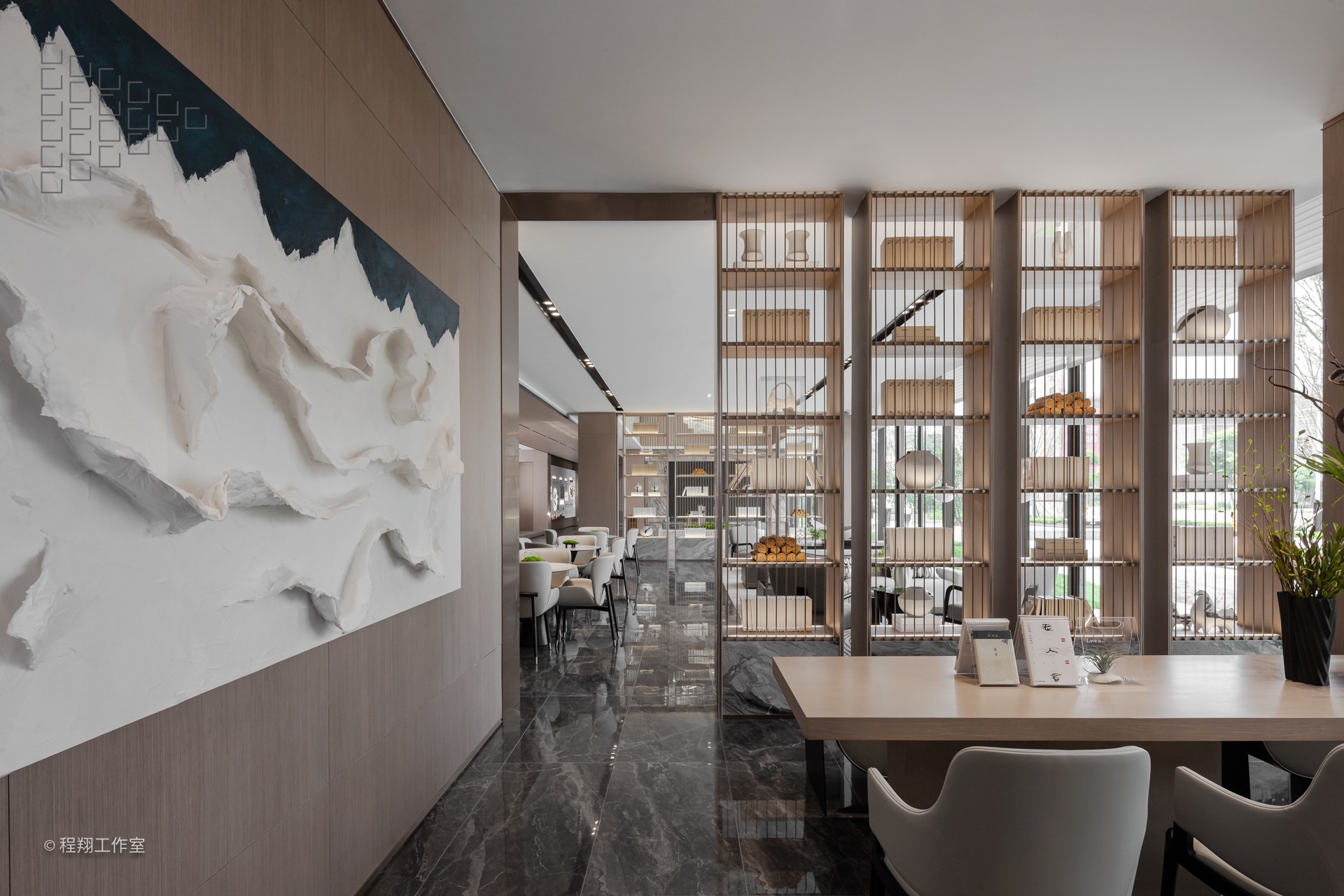 中梁云璟斓庭售楼处丨中国潍坊丨鲲誉设计-26