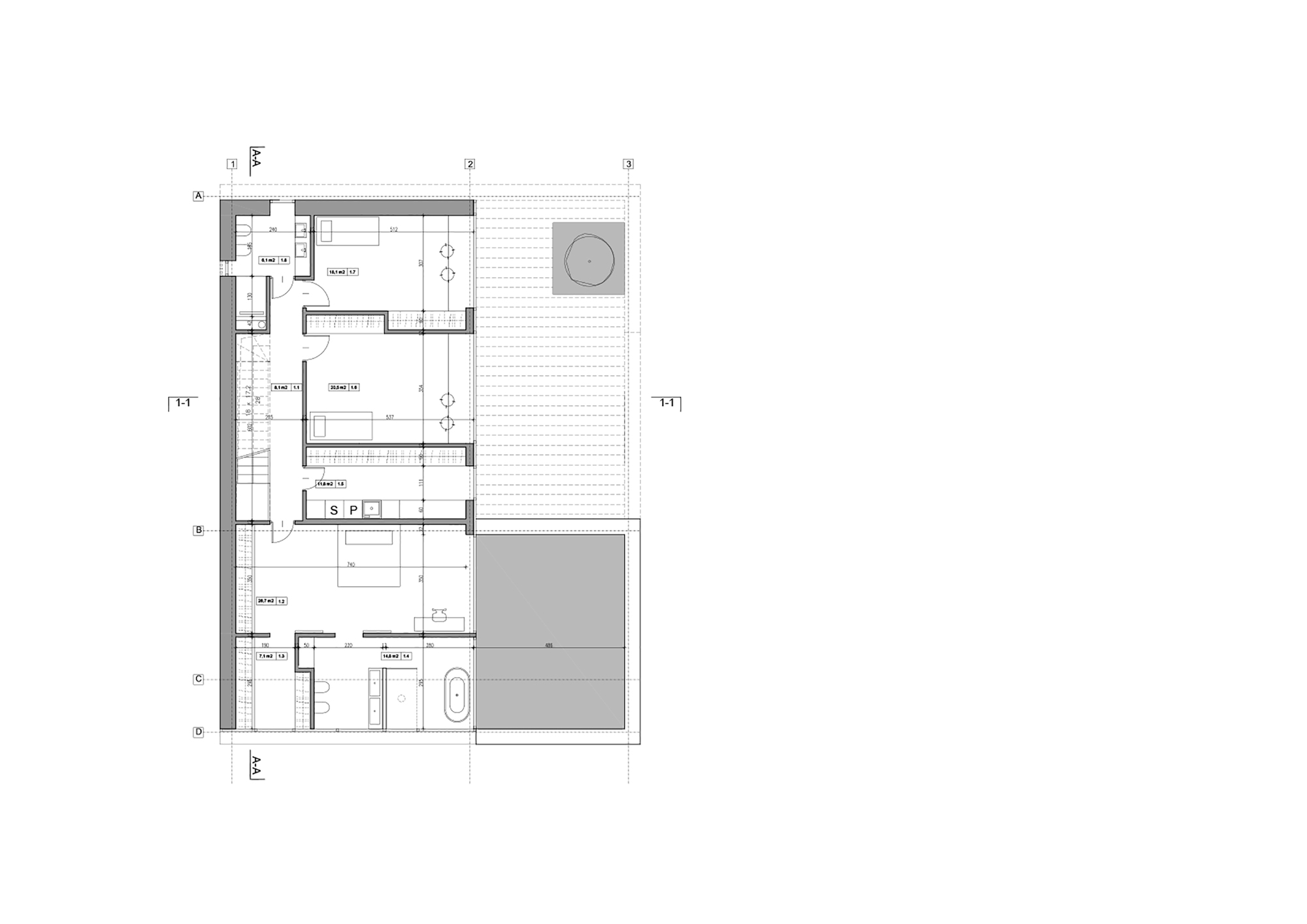 城市住宅丨波兰克拉科夫丨Kropka Studio + Klub architekci-18