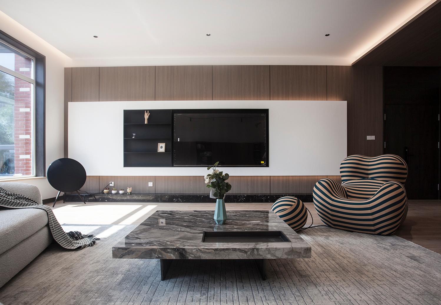 德州禹城大平层旧房改造丨中国德州丨具象空间设计-7