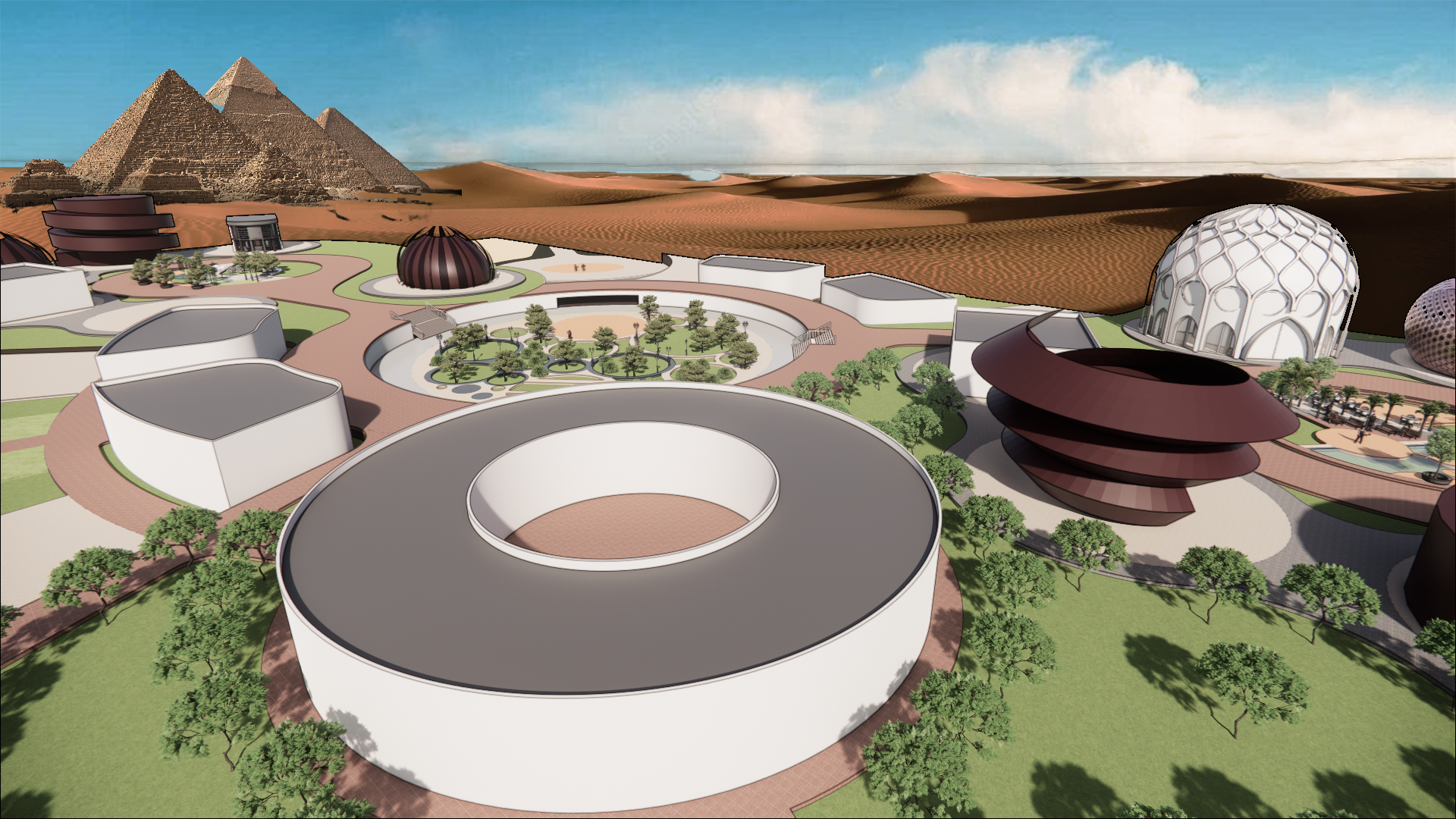 2030年埃及E·po(该术语无法准确识别)活动在吉萨金字塔举行
### 说明
鉴于E·po不是常见且明确的词汇,难以对其进行准确翻译,这里按照原文措辞呈现,并在后面标注提示 丨Ibrahim Osama,Ahmed Hossam等四人-19