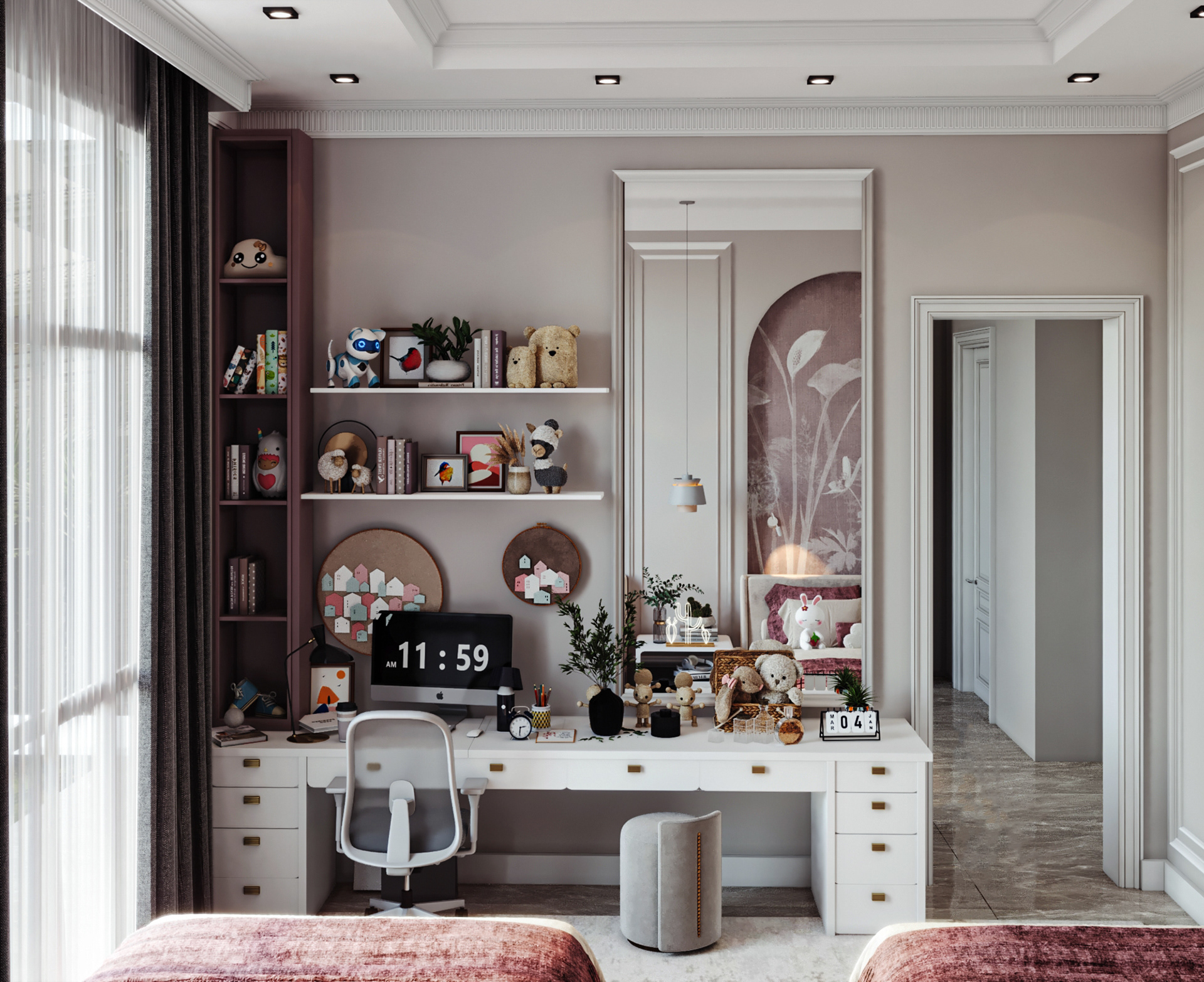 女孩卧室-6