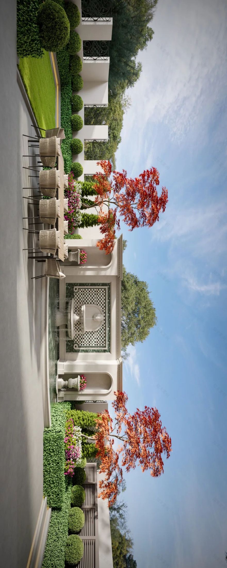 P.W.璞物设计丨时光凝萃的艺术·华章--纯净法式-119