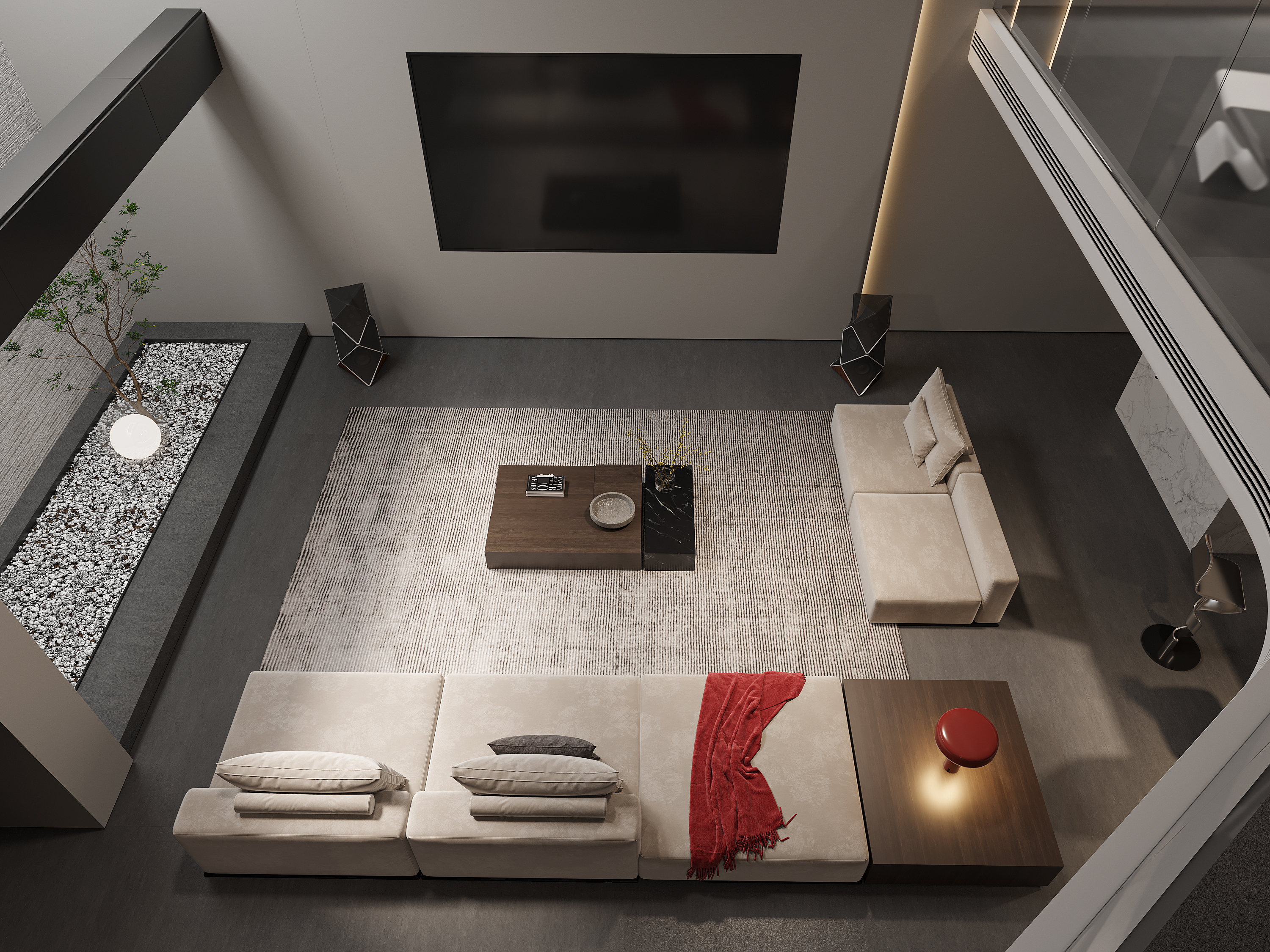 Corona渲染作品┃黑白灰-21