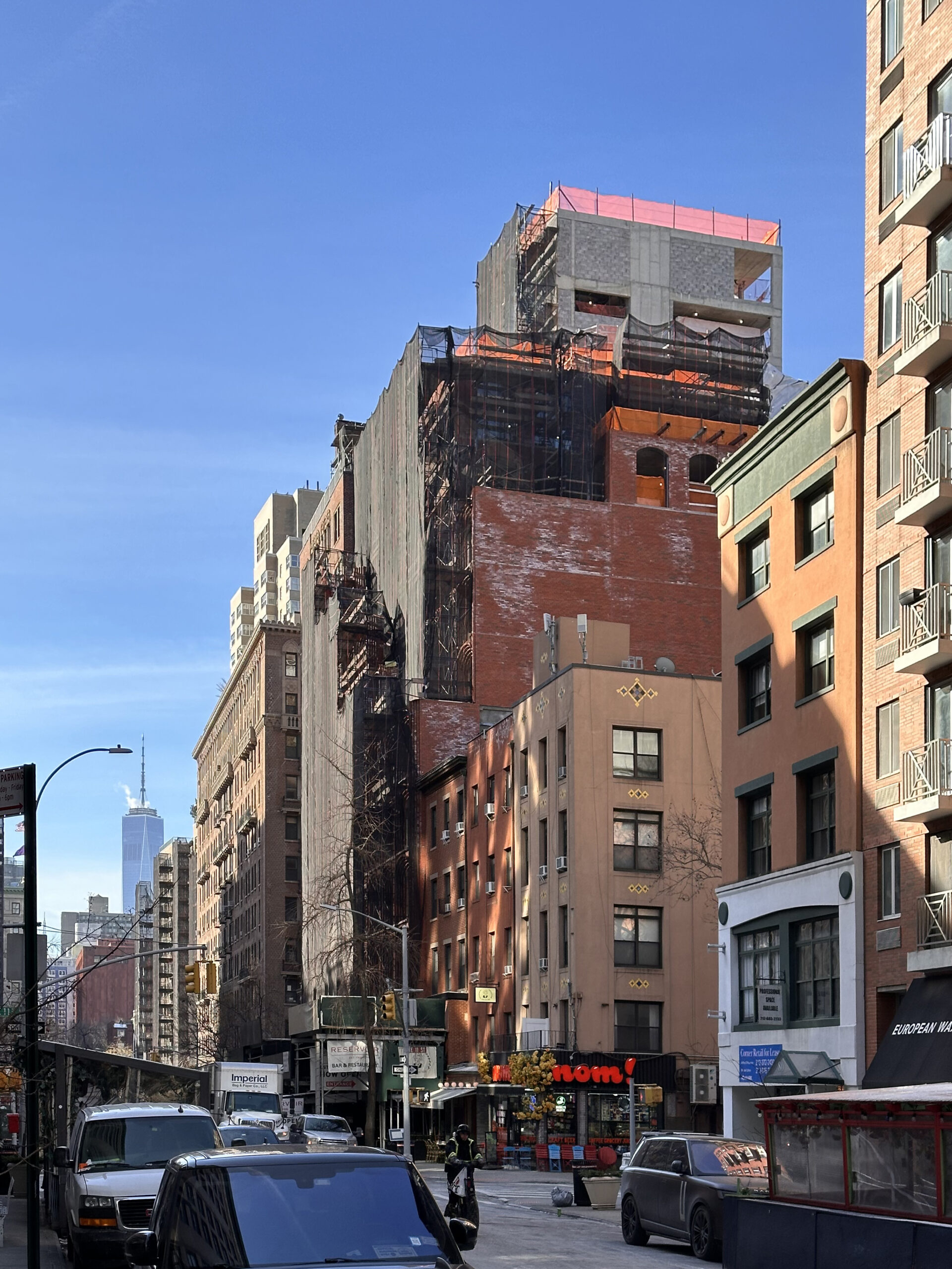 64 University Place's Brick Façade Progresses in Greenwich Village, Manhattan - New York YIMBY-0