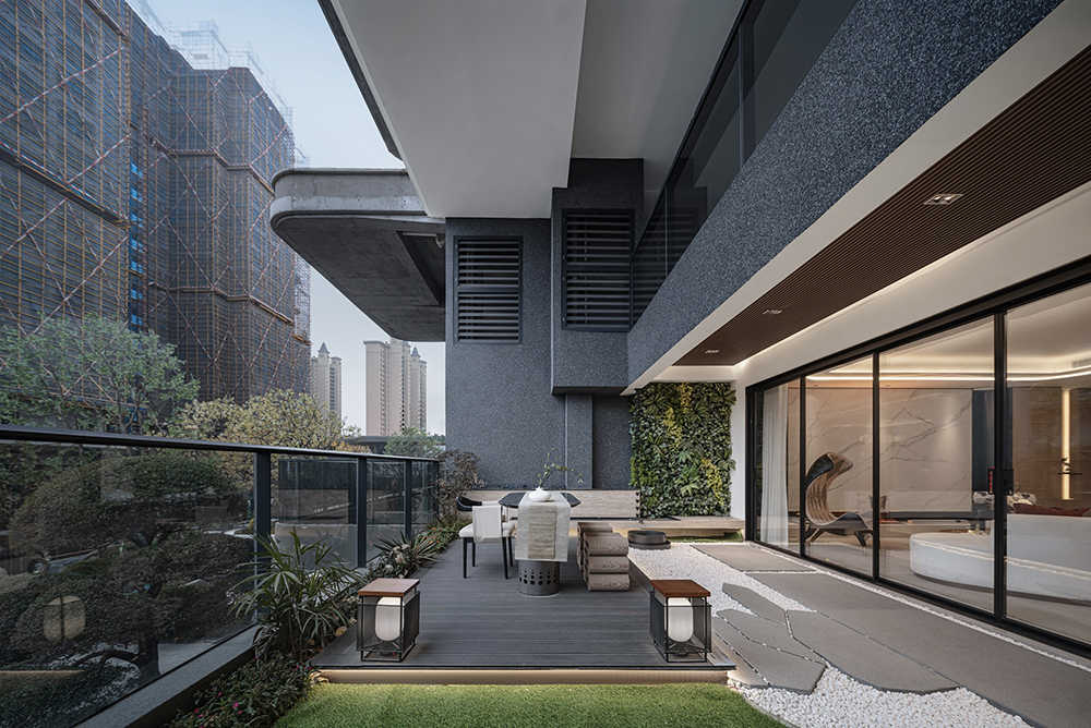 孝感九烨鼎观如院小区大堂,样板间丨中国孝感丨太谷形上-17