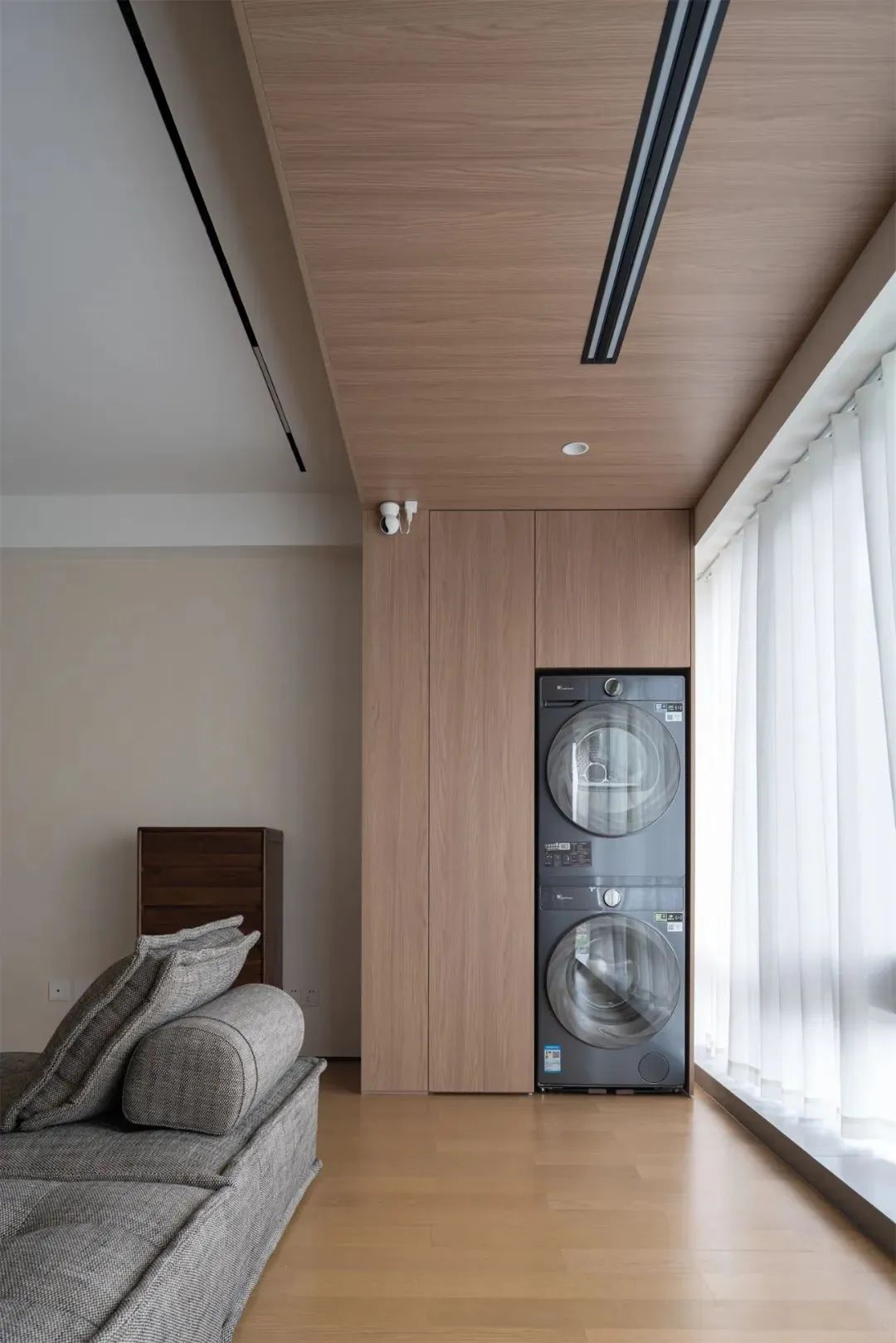 嘉致峰·极简原木风私宅丨铭棠空间&黎铭设计-26