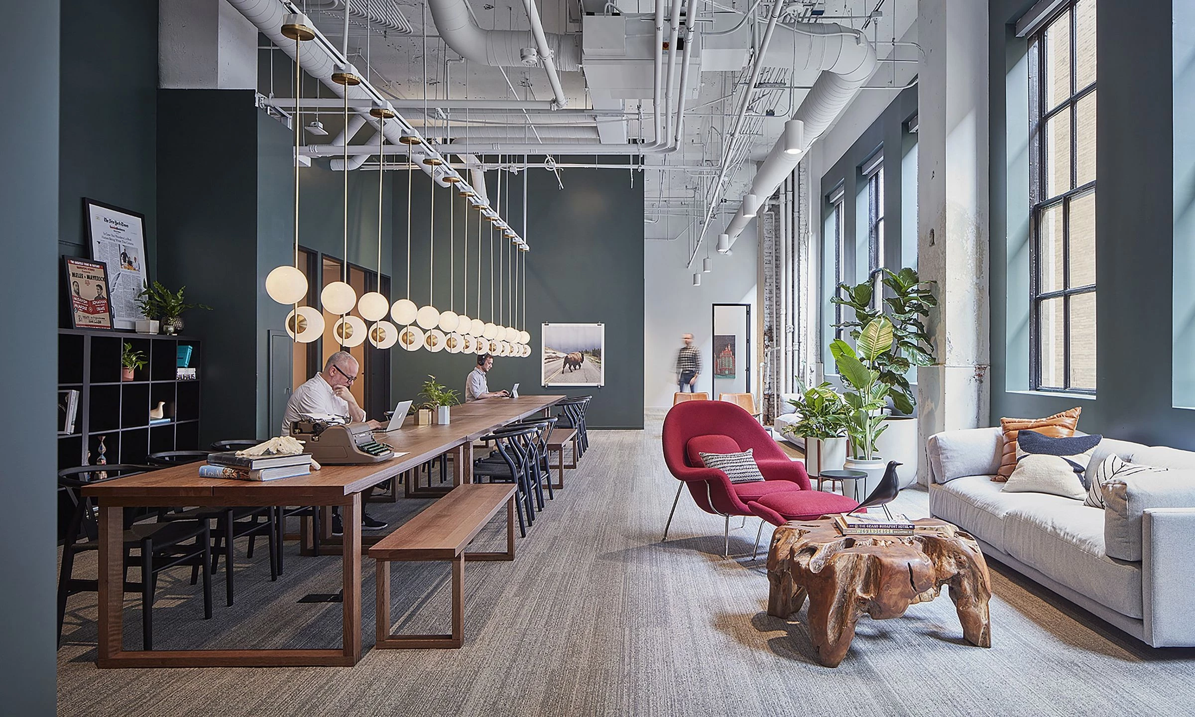 创新软件公司叙事科学的未来主义办公室设计-22