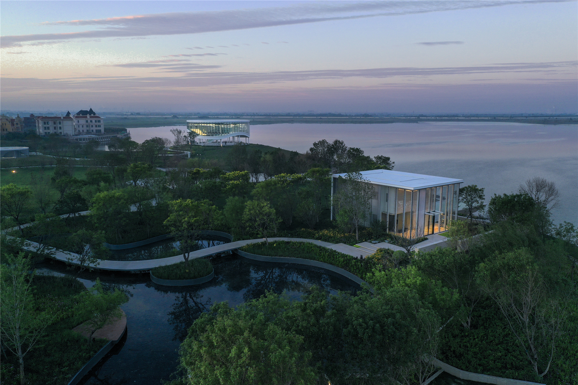 天津融创星耀五洲 9 号岛景观丨中国天津丨AECOM-36