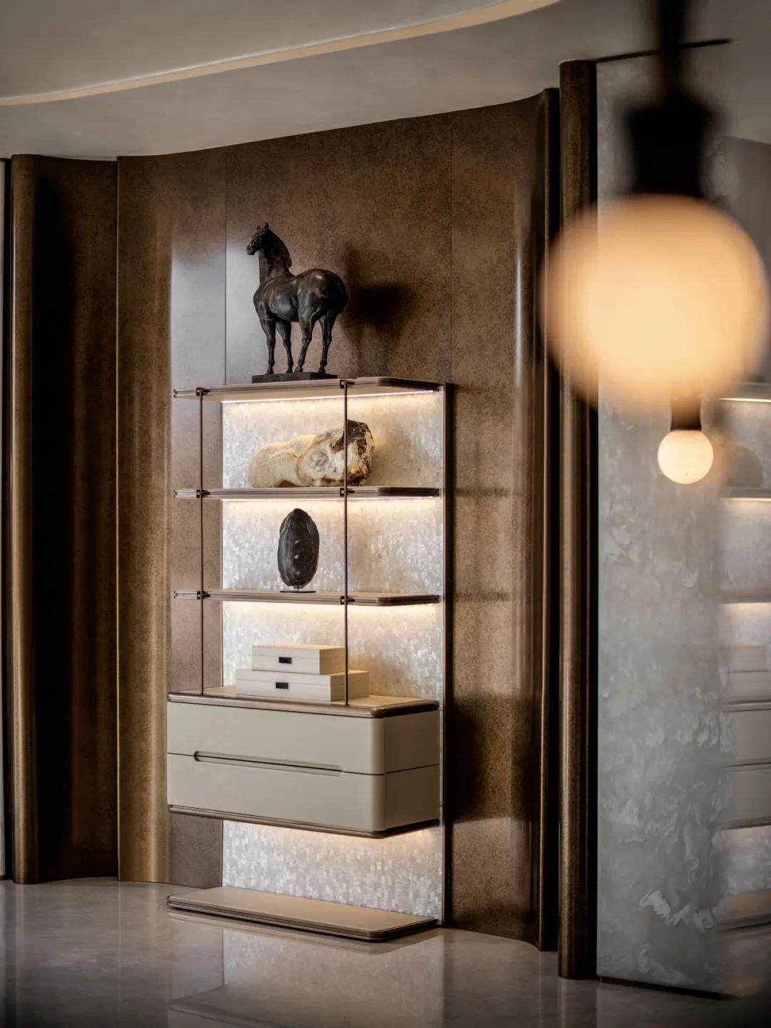 杭州391㎡现代简奢，丝滑得不像样板间！-27