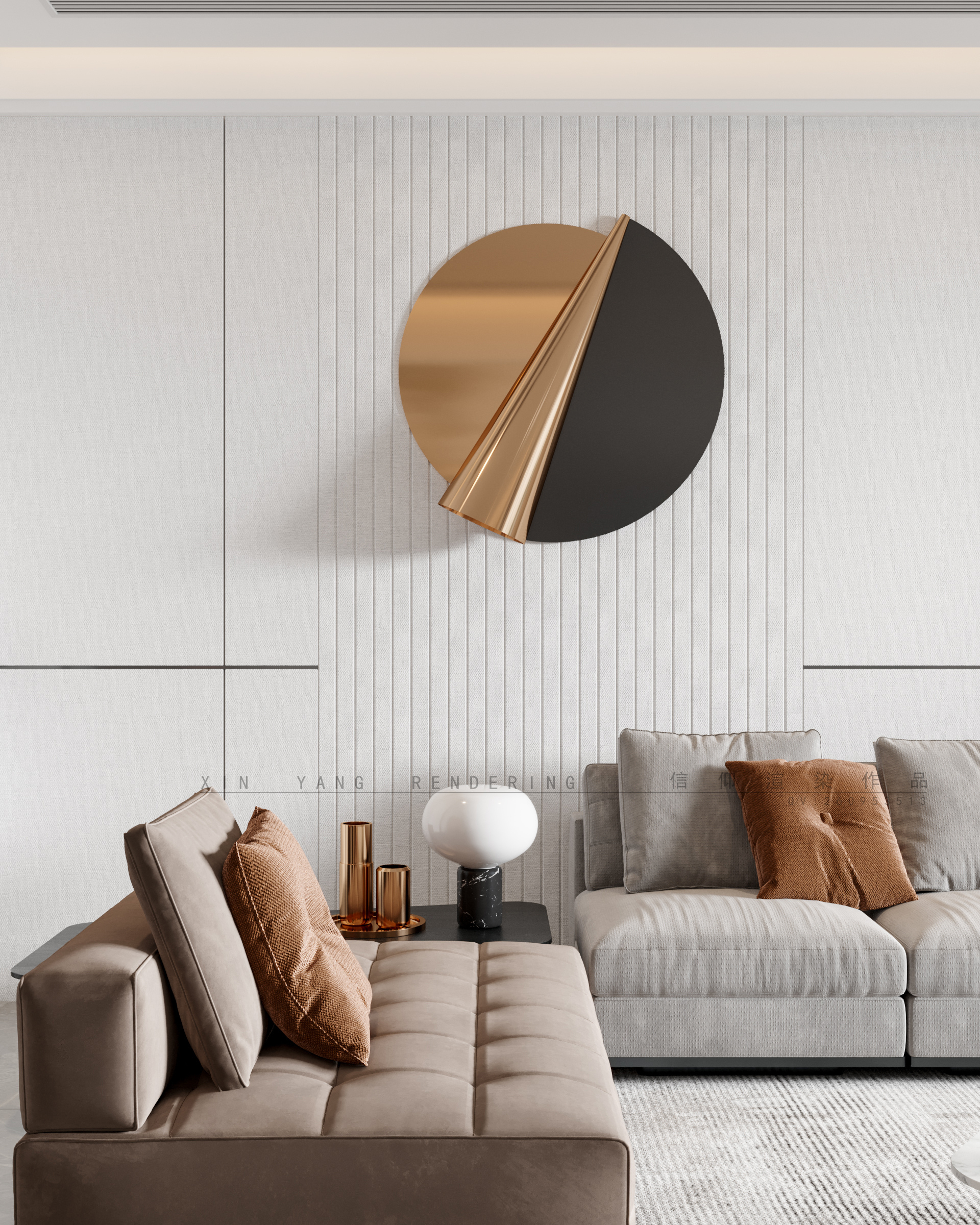 现代简约公寓设计丨知名设计师-6