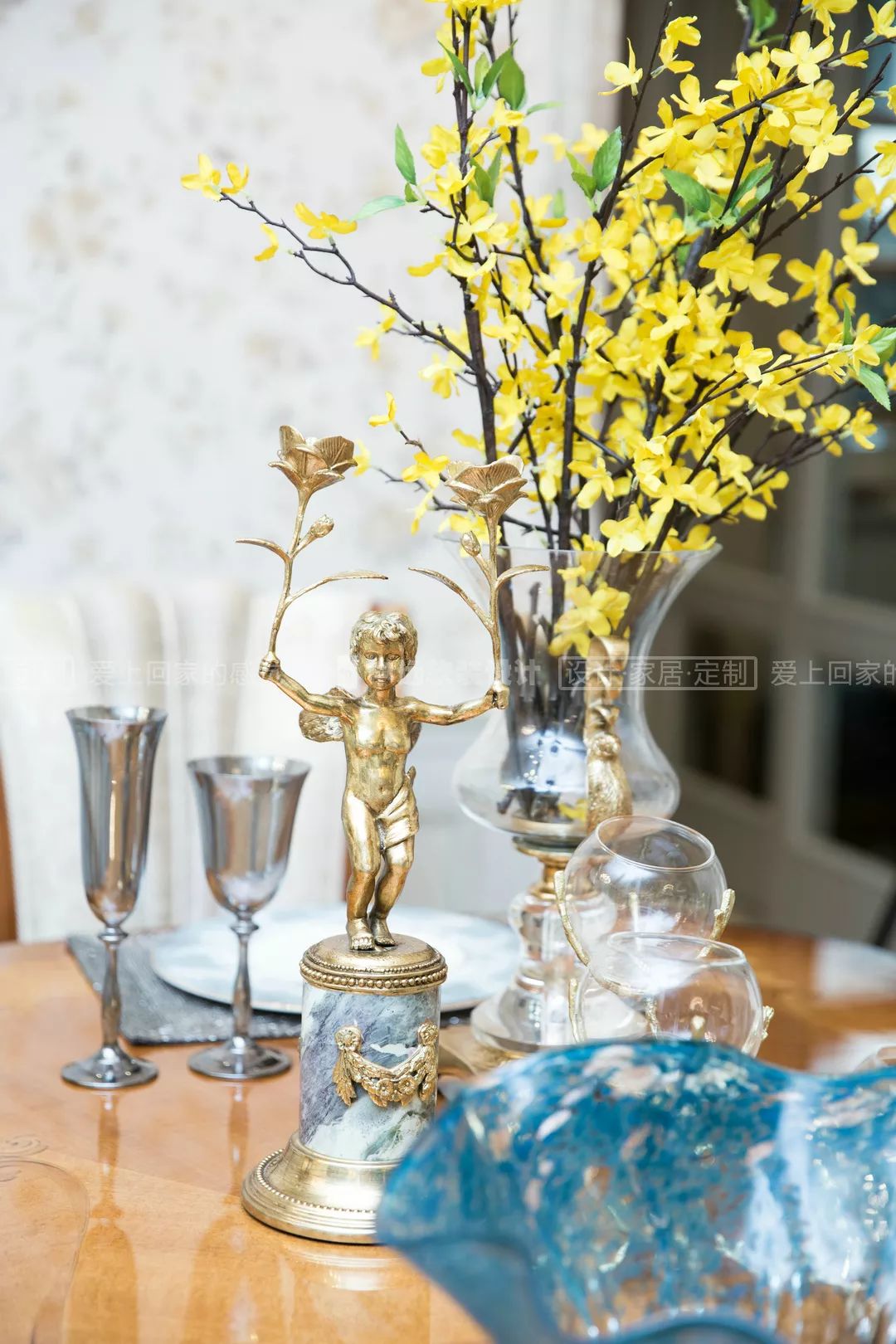 【申远软装百套实景案例】大华伊斐墅 300㎡ 法式-16