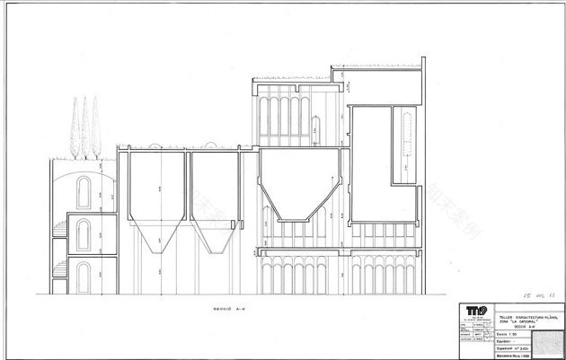 La Fabrica水泥厂改造住宅与工作室丨西班牙巴塞罗那丨Ricardo Bofill-35