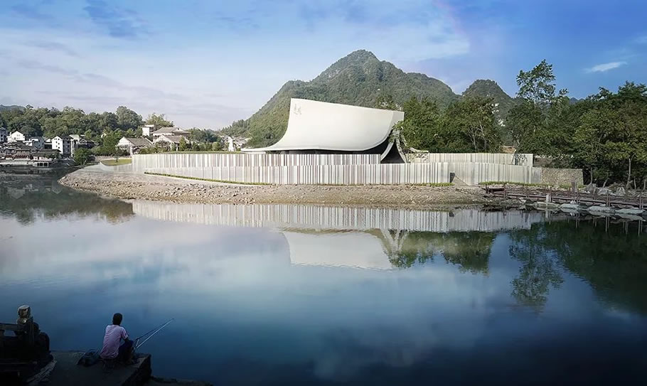 边城翠翠岛文学艺术中心丨中国湖南丨郑宏杰,周洋,张莎,张健,汪竹圆,彭格-9