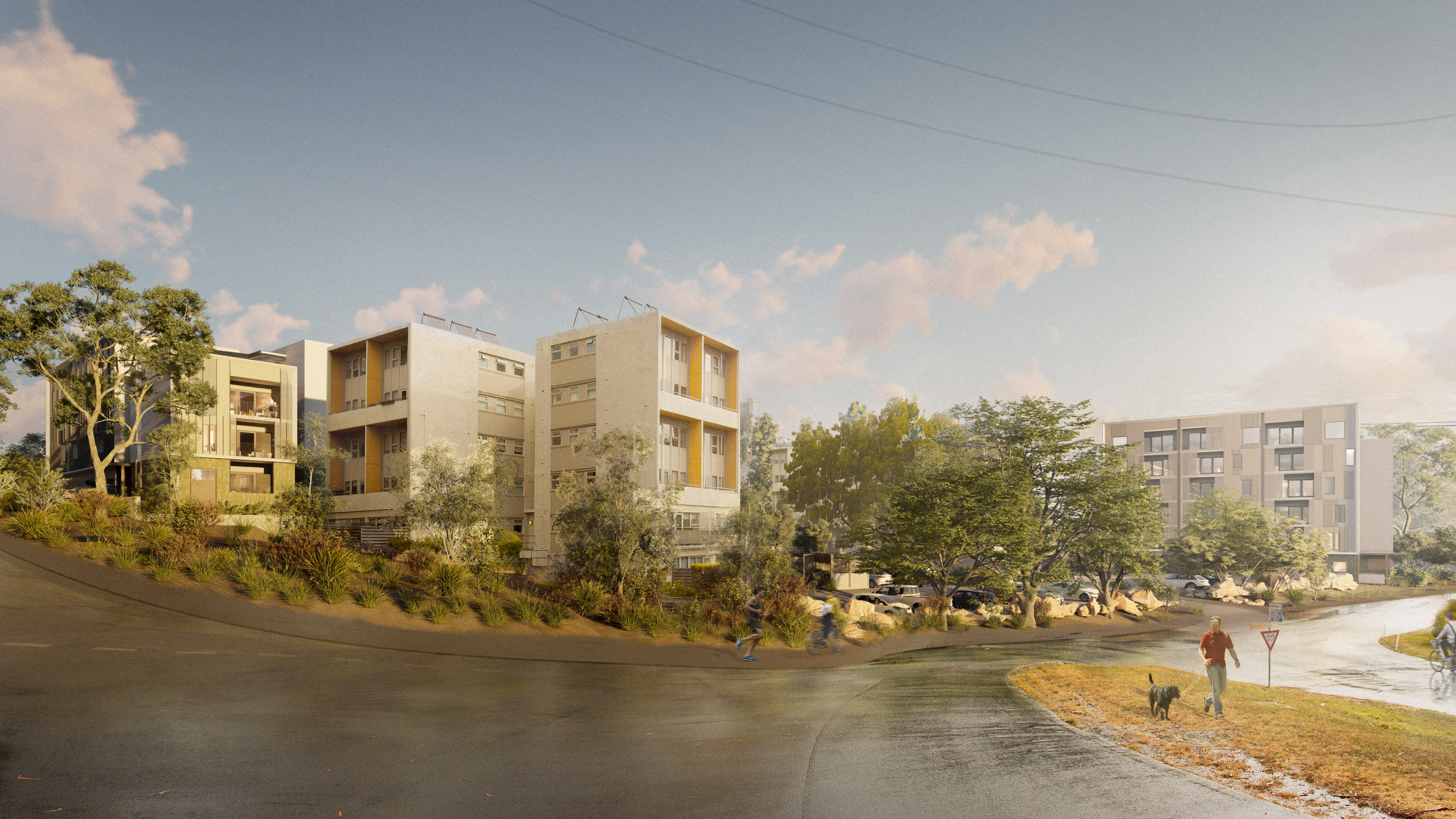 皇后步行街住宅区丨澳大利亚霍巴特丨Cumulus Studio-25