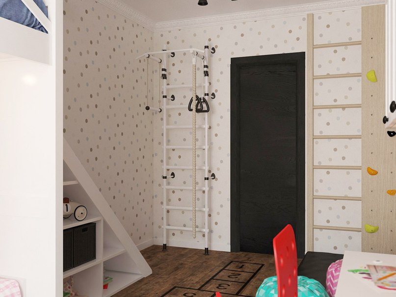 儿童房及工作室规划设计-9