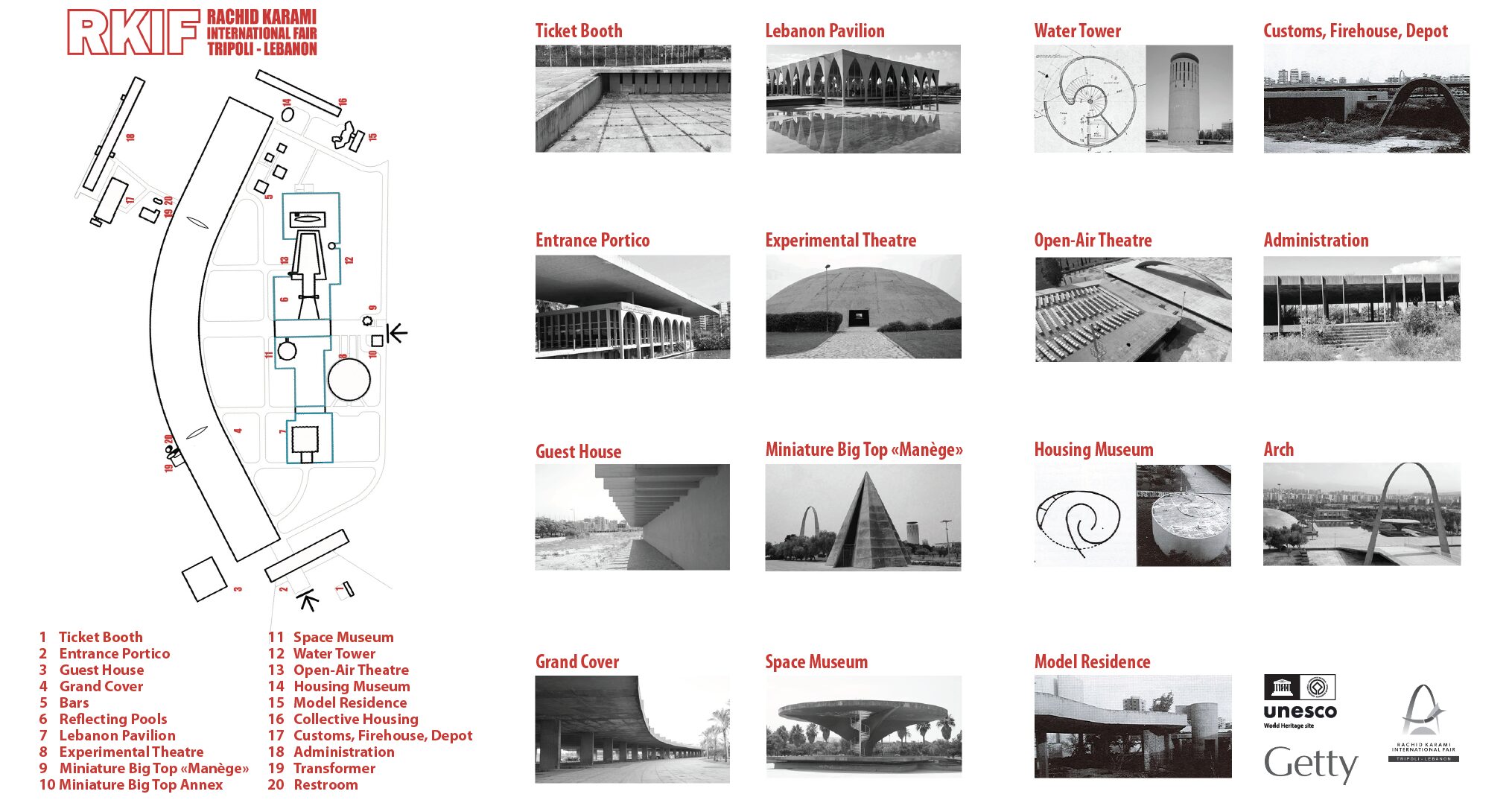 的黎波里国际博览会（后更名为拉希德·卡拉米国际博览会）丨黎巴嫩丨奥斯卡·尼迈耶-78