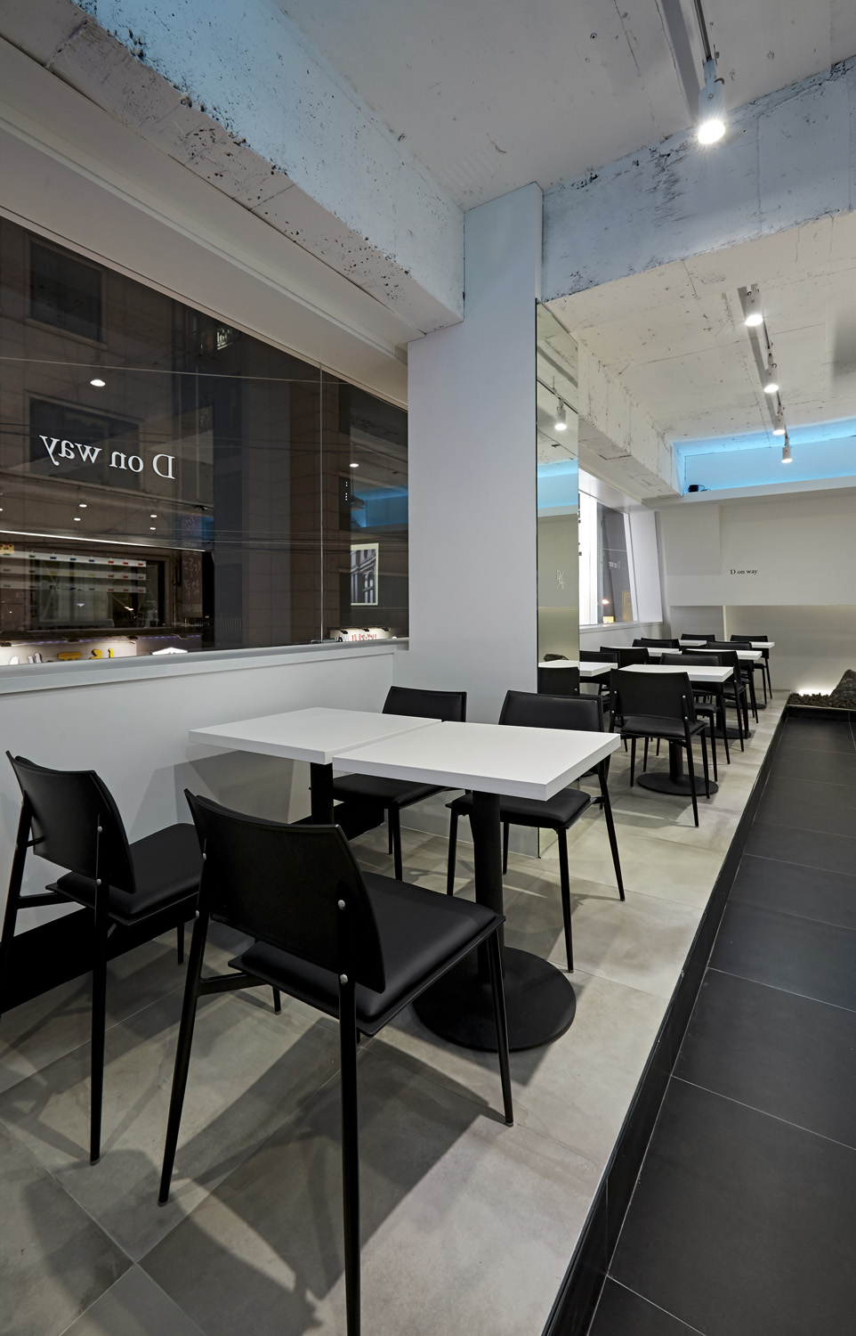 "韩国现代简约风格咖啡厅设计"-15