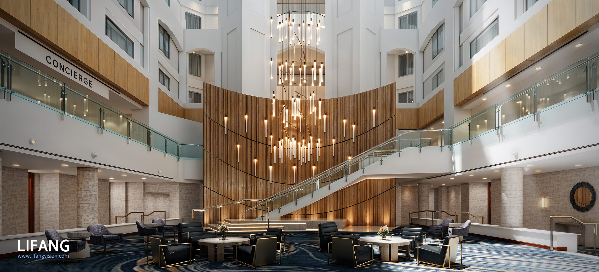 Lifang 3D酒店,hospitality渲染项目丨Lifang vision-5