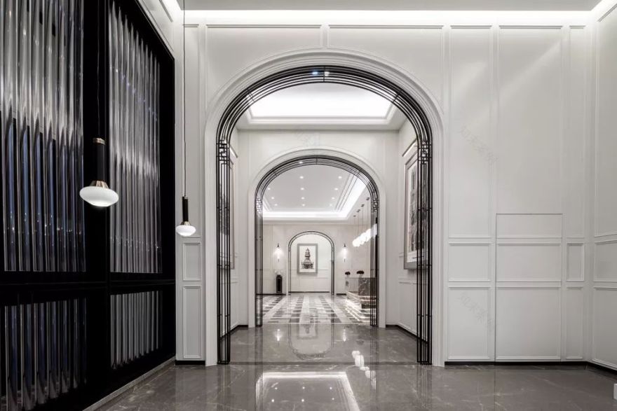 贵阳东原·朗阅售楼处 | 英伦风与现代摩登的完美融合-5