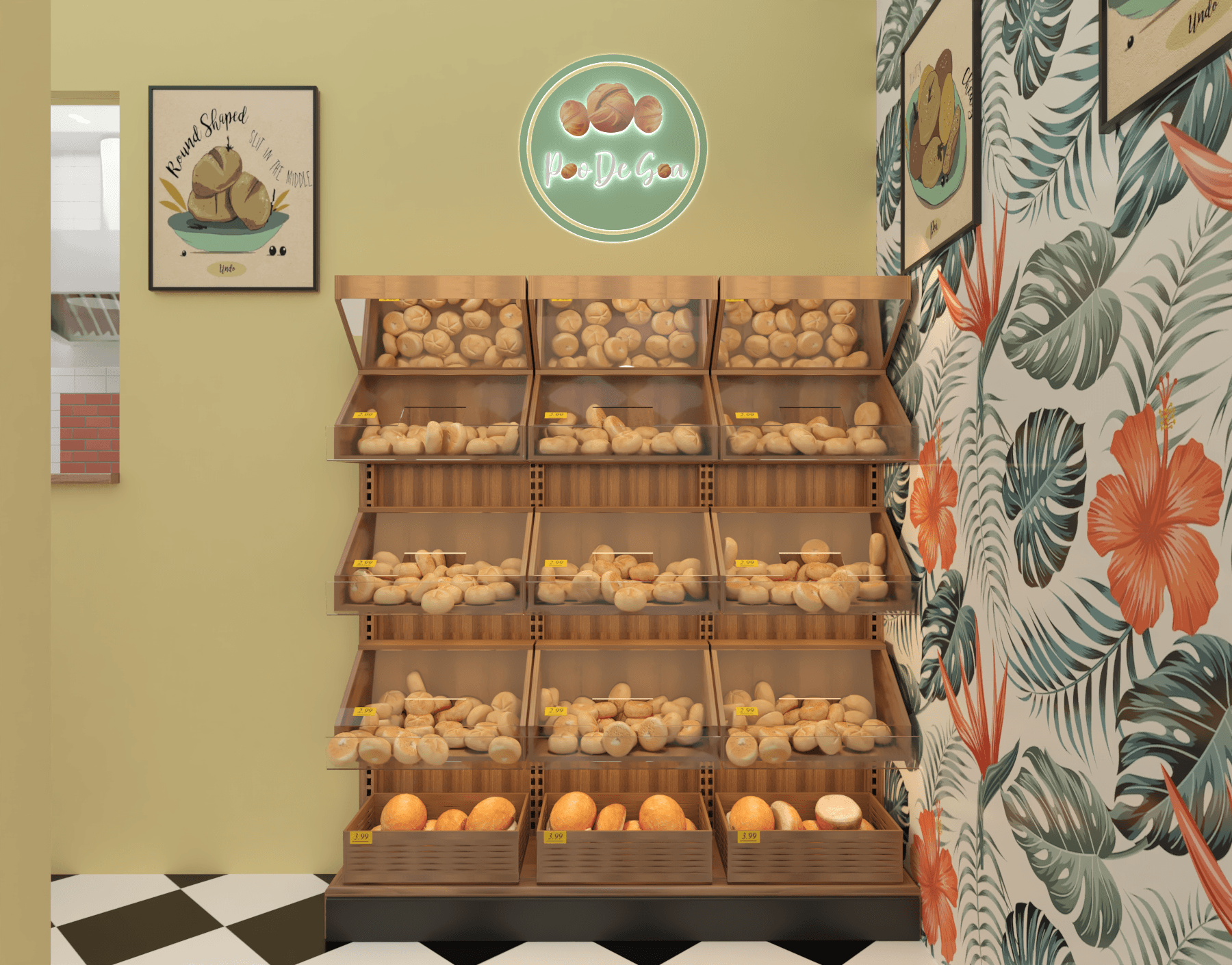 Pao De Goa 零售商店设计丨阿联酋迪拜丨Heavens Design Studio-6