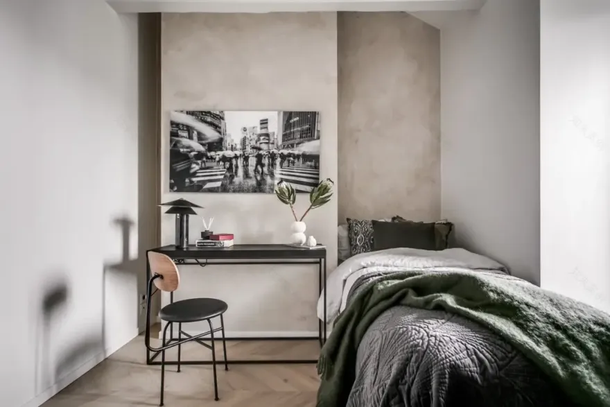 斯德哥尔摩独特 75m2 公寓,古老建筑中的现代温馨家园-17