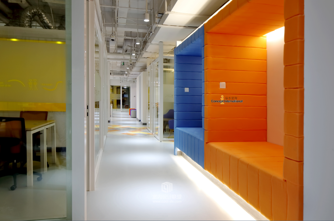 【临水装饰】凯鸿广场联合办公项目装修设计欣赏-12