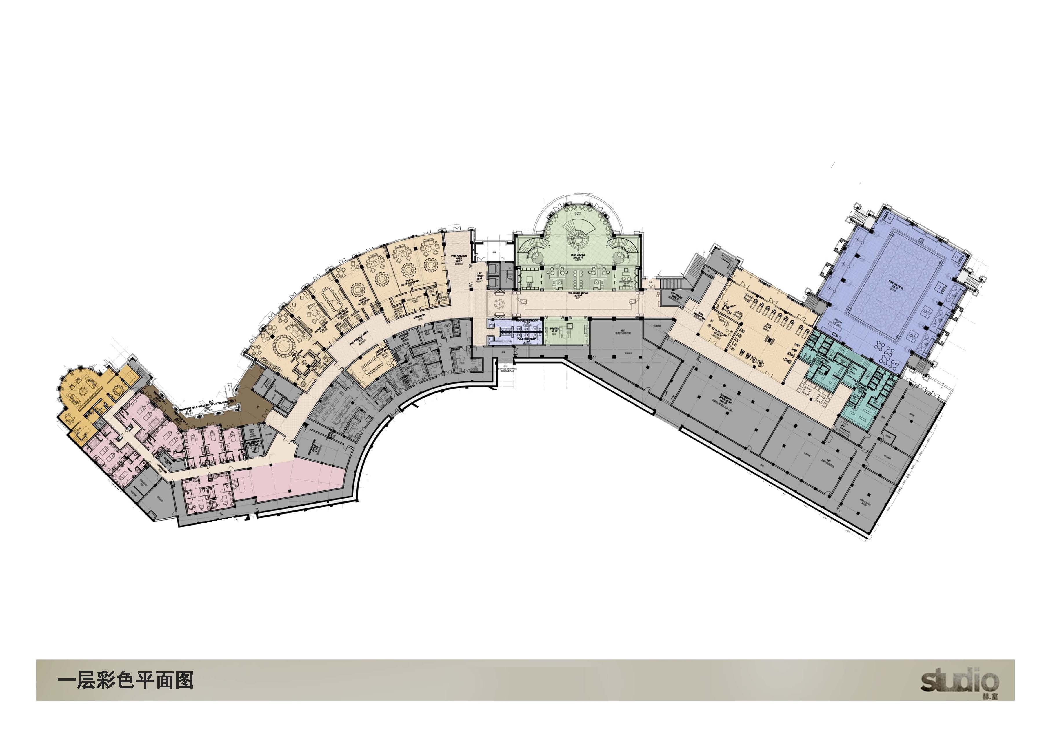 赫室 杭州加州酒店优雅美式风格设计方案概念-11