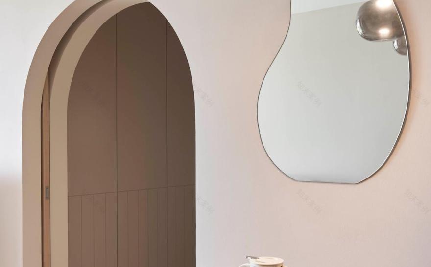 INS 风女主播独居的柔和粉红家居丨阿海设计师-8