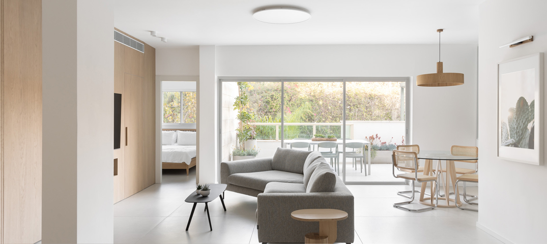 大城市度假公寓翻新丨以色列特拉维夫丨室内设计师塔米·潘潘尔·申卡尔-0