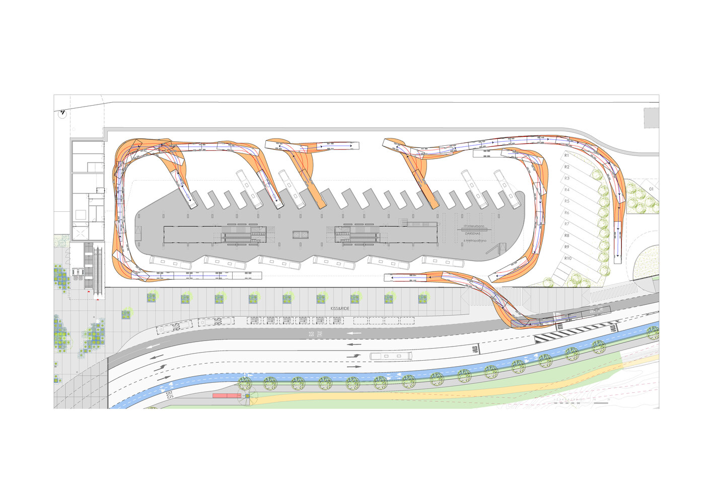Santiago de Compostela 巴士站丨西班牙丨IDOM-34